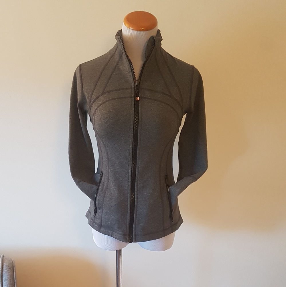 Lululemon Women's Define Zip Up Sweater Jacket Grey - US 6
